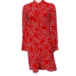 DIANE von FURSTENBERG midi shirt dress